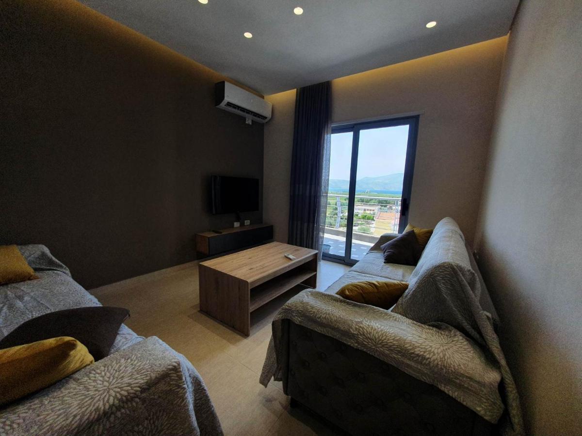 Mountain Meets Sea-Spectacular View In Orikum Apartment Exteriér fotografie